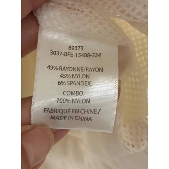 Laura Bomber Jacket with elegant rose gold-tone zippers drawstring hem size M - Picture 7 of 10